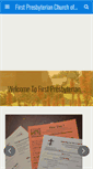 Mobile Screenshot of firstpreshc.org